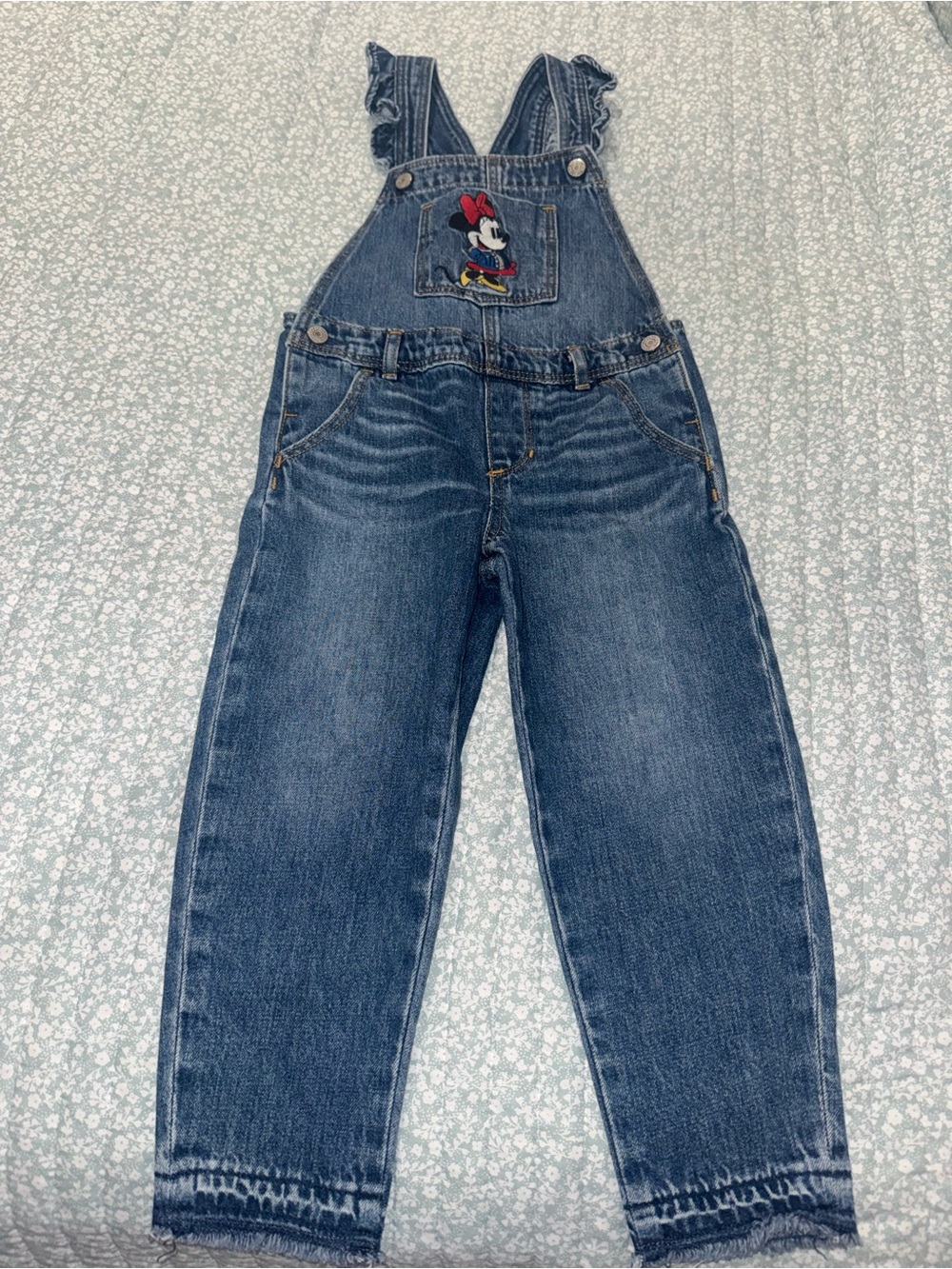 Minnie Mouse Denim Overalls